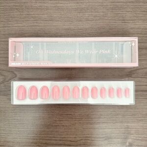 Static Nails Pink Press-On Nails